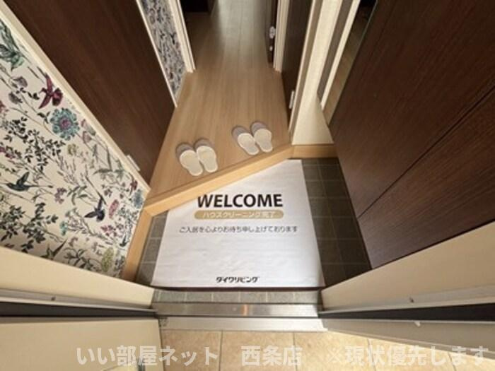 フルール ドゥ リリーの玄関