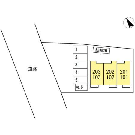 フルール ドゥ リリーの区画図