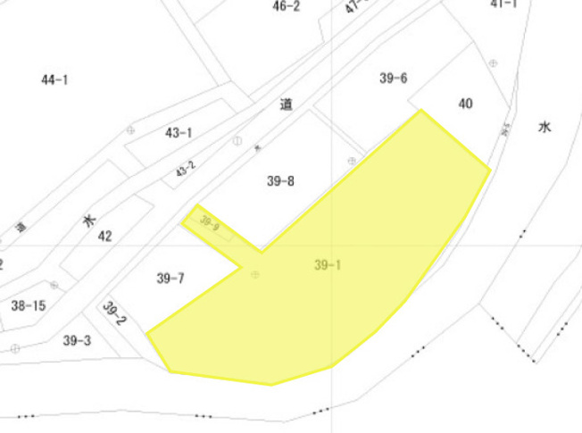【区画図】 | 桐生市梅田町三丁目39-1他　売地