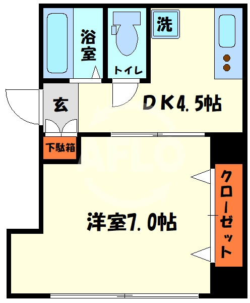 パシフィック南船場の間取り|パシフィック南船場　間取り