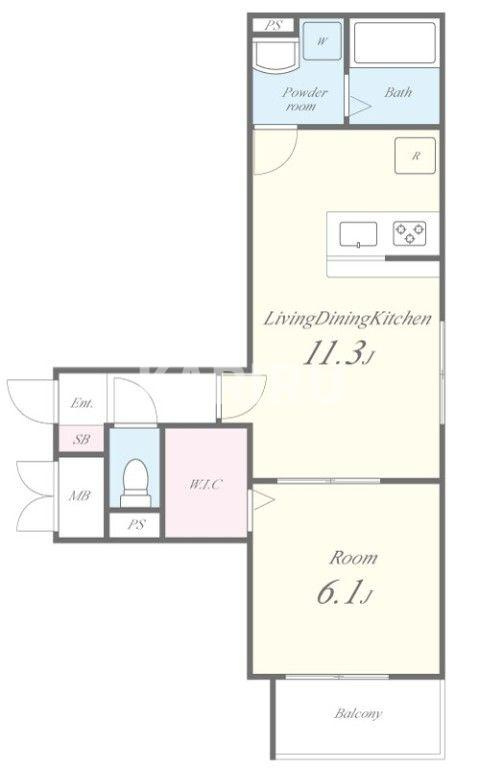 セイワパレス門真の間取り