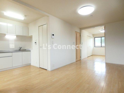 【内装】 | ベルフィミーモ栗原Ⅰ | １２．８帖のＬＤＫ。