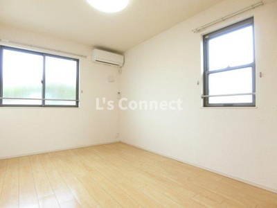 【その他】 | ベルフィミーモ栗原Ⅰ | 洋室にもエアコン付きです。