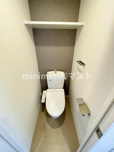 大阪市北区浮田２丁目の賃貸マンションのトイレ