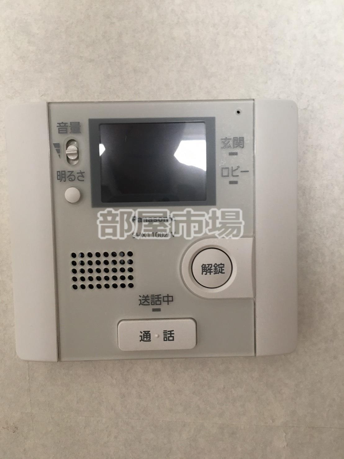 アパートメント両国緑のセキュリティ|モニター付きインターホン