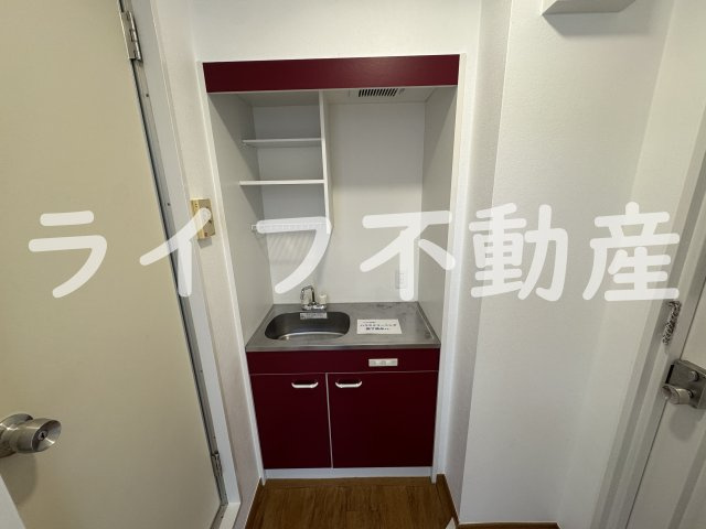 大宝 AXIA緑橋のキッチン|コンパクトなキッチンで掃除もラクラク