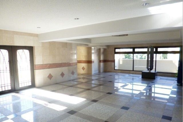 シティマンション久留米Ⅴのロビー|清潔なエントランス♪