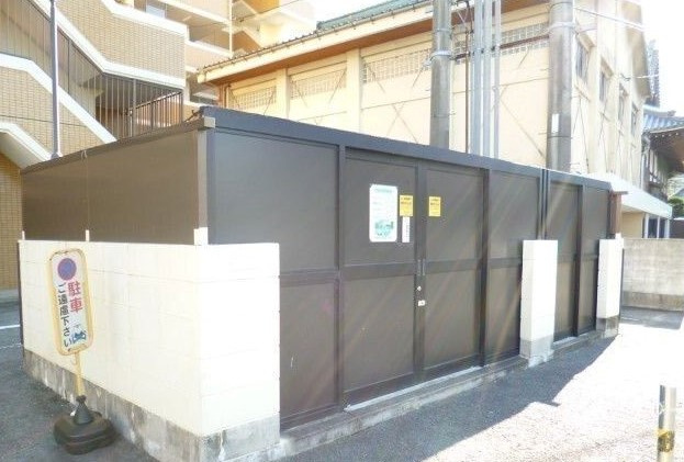 シティマンション久留米Ⅴのその他共用部分|便利な敷地内ゴミ置き場もあります♪