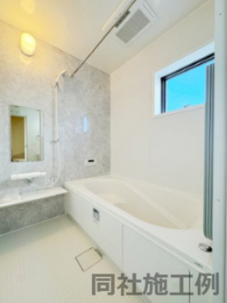 新築戸建・新築建売　郡山市富田町字大徳南【長期優良住宅】小山田小・郡山六中の浴室|同社施工例