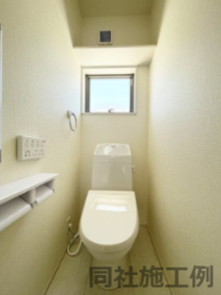 新築戸建・新築建売　郡山市富田町字大徳南【長期優良住宅】小山田小・郡山六中のトイレ|同社施工例