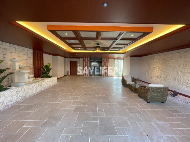 プレジオ森河内ASIANのエントランス