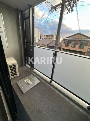 estageo太子橋のバルコニー