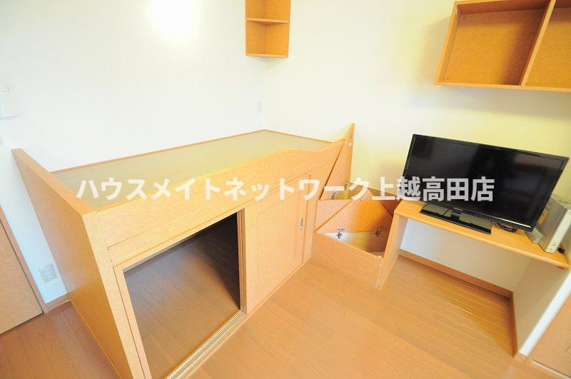 レオパレスとらの内装|洋室