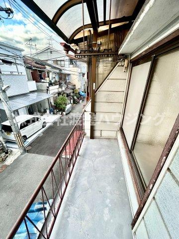 安中町８丁目テラスハウスのバルコニー|バルコニー2面