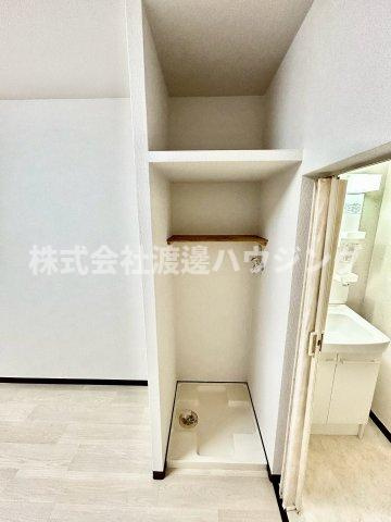 安中町８丁目テラスハウスの設備|室内洗濯パン