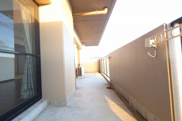 ヴェルナール松江のバルコニー|南側バルコニーです