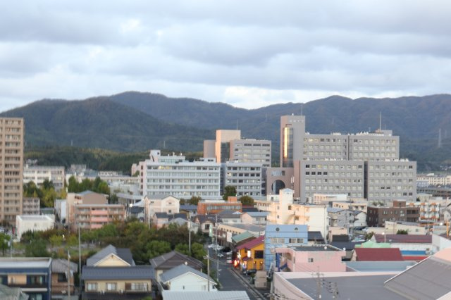 ヴェルナール松江の展望|北側の眺望