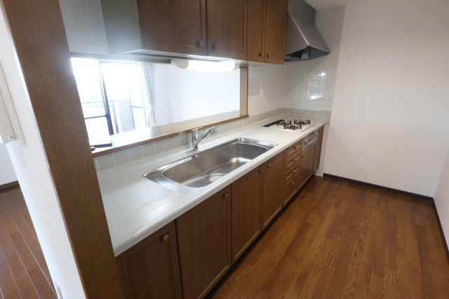 ヴェルナール松江のキッチン|使いやすいキッチンです