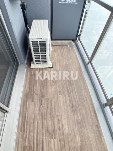 ワールドアイ大阪城イーストアドバンスのバルコニー