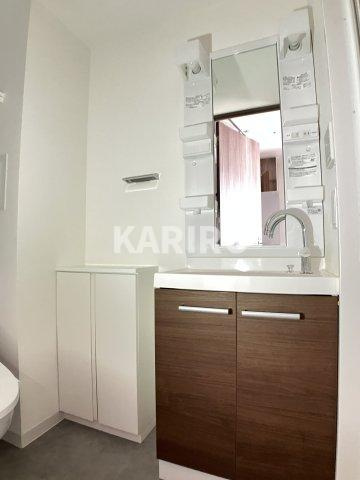 ワールドアイ大阪城イーストアドバンスの洗面所