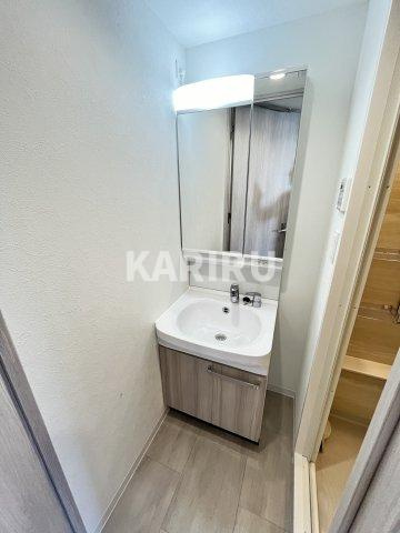 プレサンスＯＳＡＫＡ東成中本ハーヴィル の洗面所