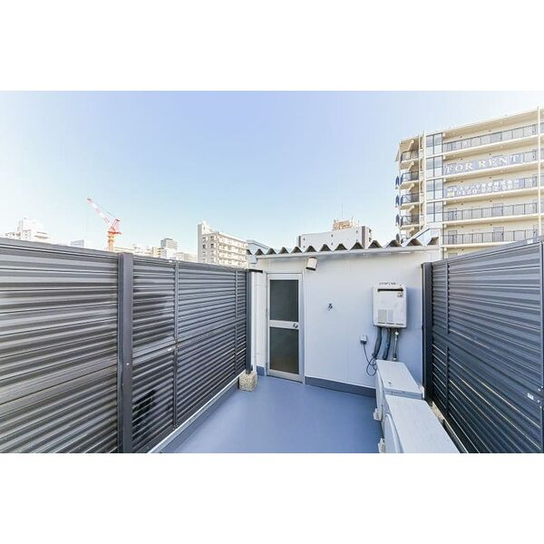 堀川MMビルのバルコニー