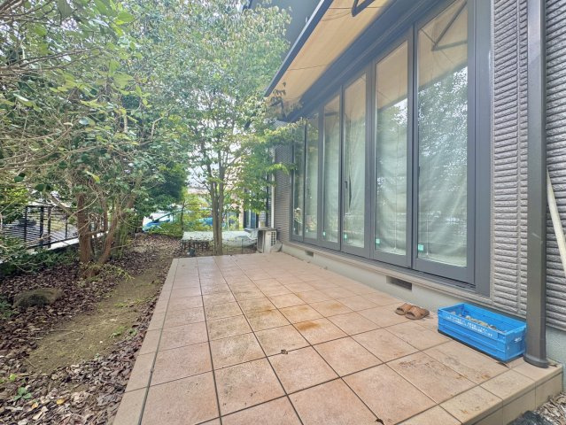 つくばみらい市小絹中古戸建の庭