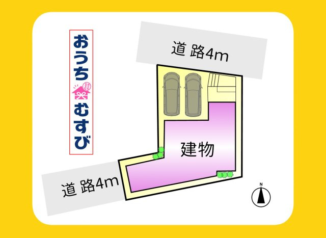 守山区守山225①(全1棟)の区画図