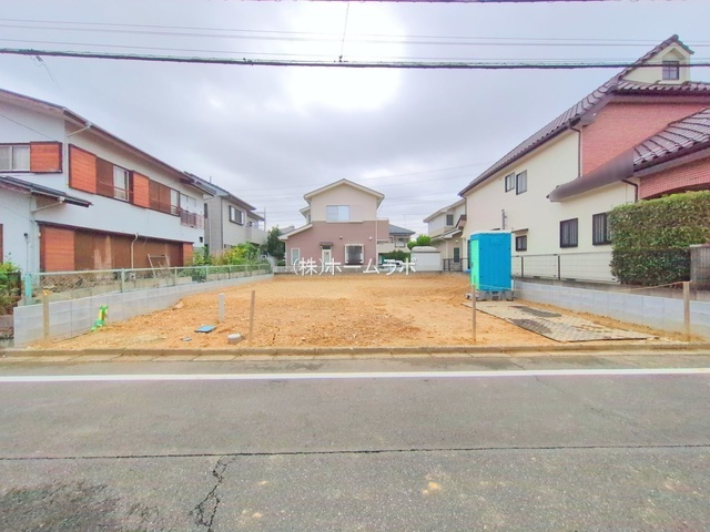 【新築】坂戸市鶴舞１期 全１棟の外観|陽当り良好です！
綺麗な整形地に建つ限定１棟！