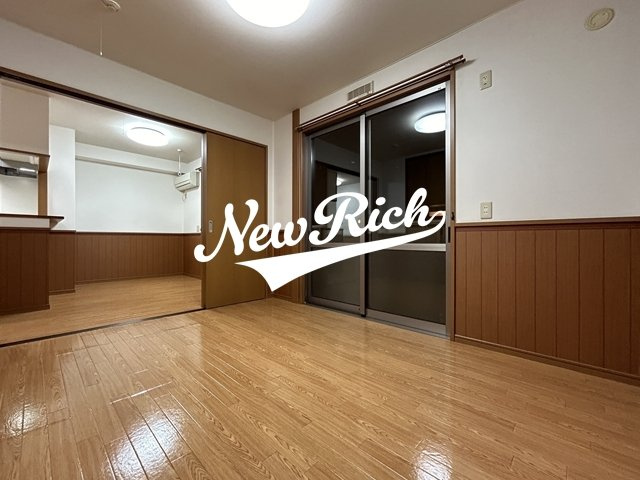 伊勢崎市赤堀今井町２丁目のアパートのバルコニー