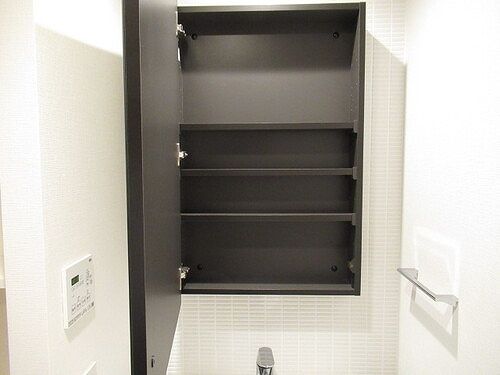 ライオンズ横濱関内レジデンスの洗面所|洗面台収納