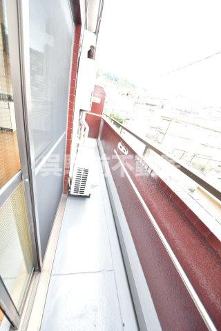 小柴クリーニングマンションのバルコニー