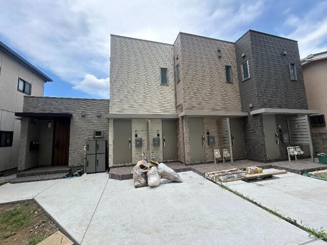 文京区小日向４丁目のアパートの外観