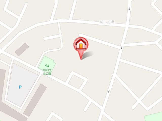 千葉市稲毛区穴川２丁目のアパートの地図