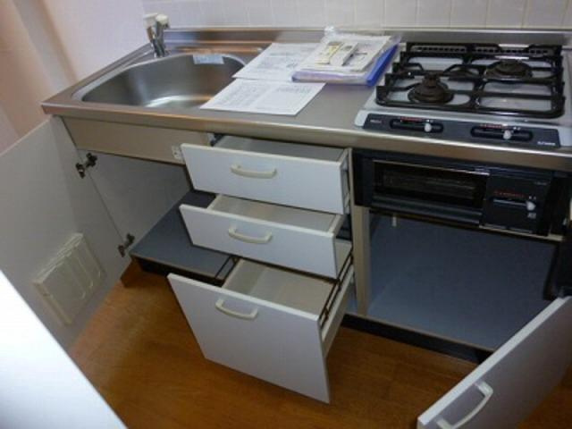 千葉市若葉区千城台北１丁目の賃貸マンションのキッチン