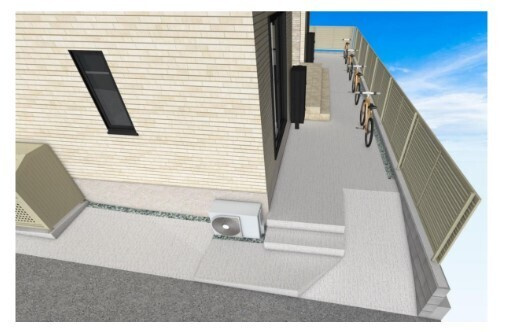 千葉市稲毛区天台５丁目のアパートの外観