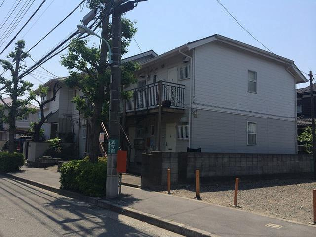 府中市四谷１丁目のアパートの外観