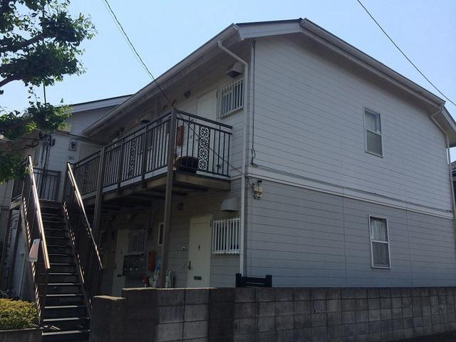 府中市四谷１丁目のアパートの外観