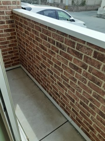 フェリーチェカーロⅡのバルコニー