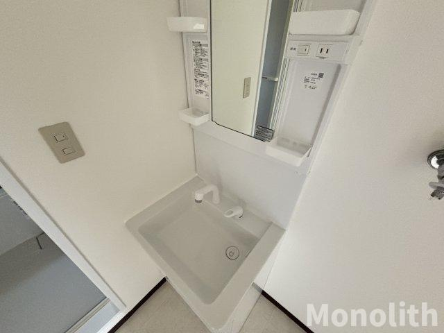 フレグランス川崎の洗面所