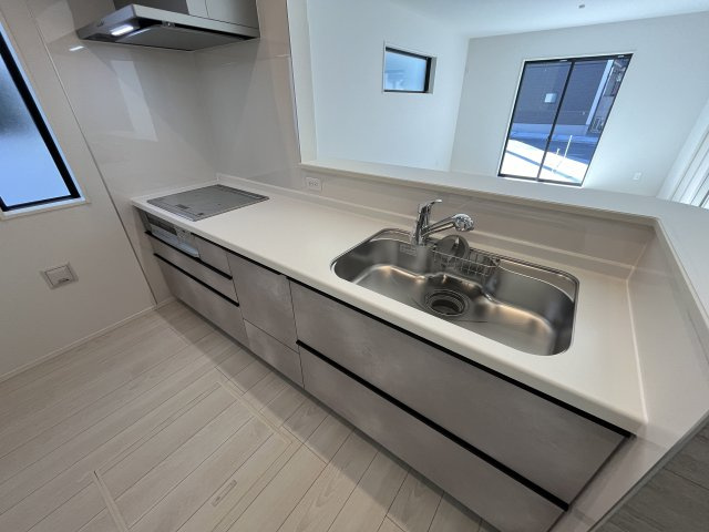 『八王子市新築戸建て』八王子市元八王子町2-839【仲介手数料無料】のキッチン|～仲介手数料無料☆八王子ひなた不動産～　八王子市元八王子町　新築戸建て