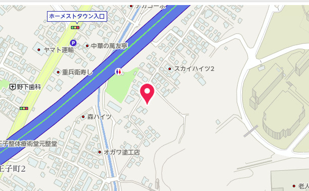 『八王子市新築戸建て』八王子市元八王子町2-839【仲介手数料無料】の地図|～仲介手数料無料☆八王子ひなた不動産～　八王子市元八王子町　新築戸建て