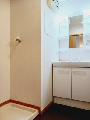 【洗面所】 | グローイングふじみ野 | ゆったりとスペースのある洗面所