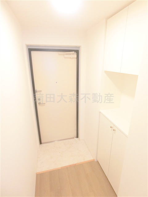 ザ・プレイス中馬込の玄関