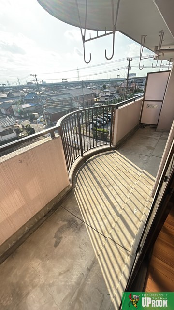 キャッスルビューのバルコニー