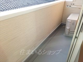 ダンケ　シェーン　Ａ棟のバルコニー
