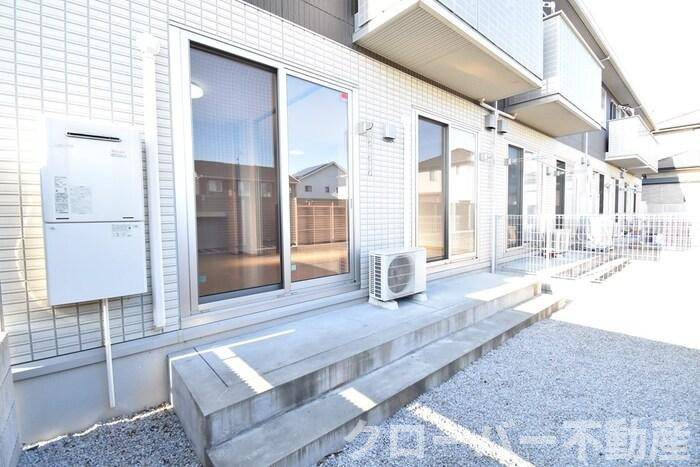 フォンテーヌ金倉 B棟の庭|専用庭