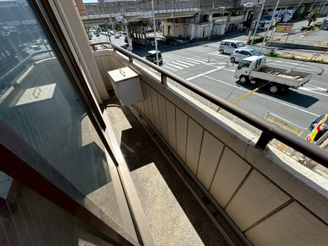 ベルエアー弓ノ木のバルコニー