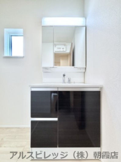新築/朝霞市根岸台７丁目第２期　全５棟の独立洗面台|朝の身支度には欠かせない独立洗面化粧台