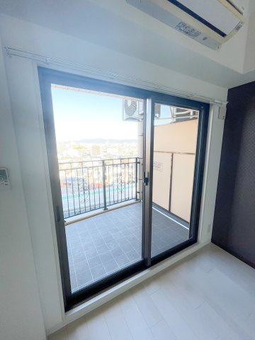 Luxe田辺のバルコニー